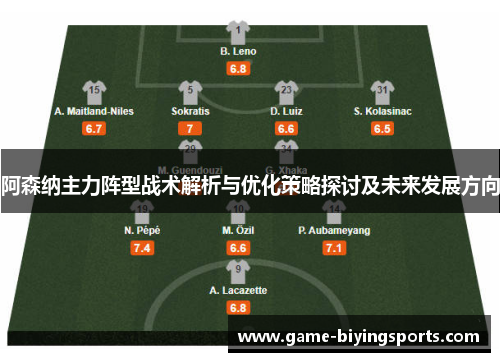 阿森纳主力阵型战术解析与优化策略探讨及未来发展方向