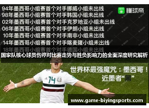 国家队核心球员伤停对比赛走势与胜负影响力的全面深度研究解析 国家队核心球员伤停对比赛走势与胜负影响力的全面深度研究解析